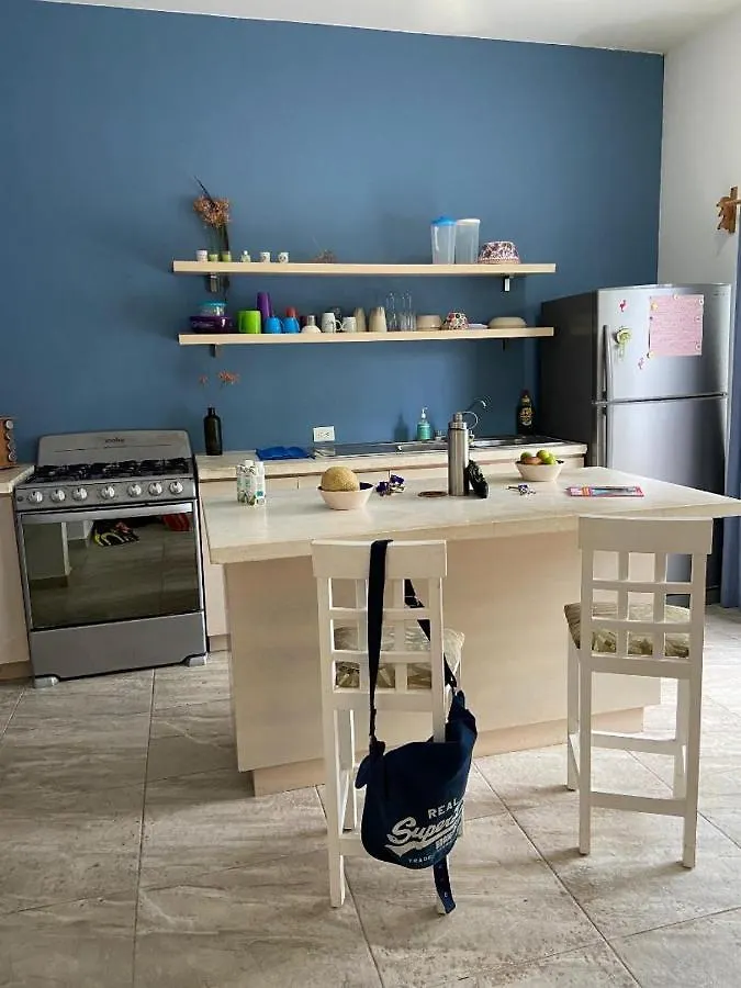 La Casita Blanca Puerto Morelos Mexique 20Mn Aeroport De Cancunヴィラ 0*,